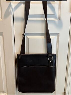 Salvatore Ferragamo Men’s Leather Shoulder Bag